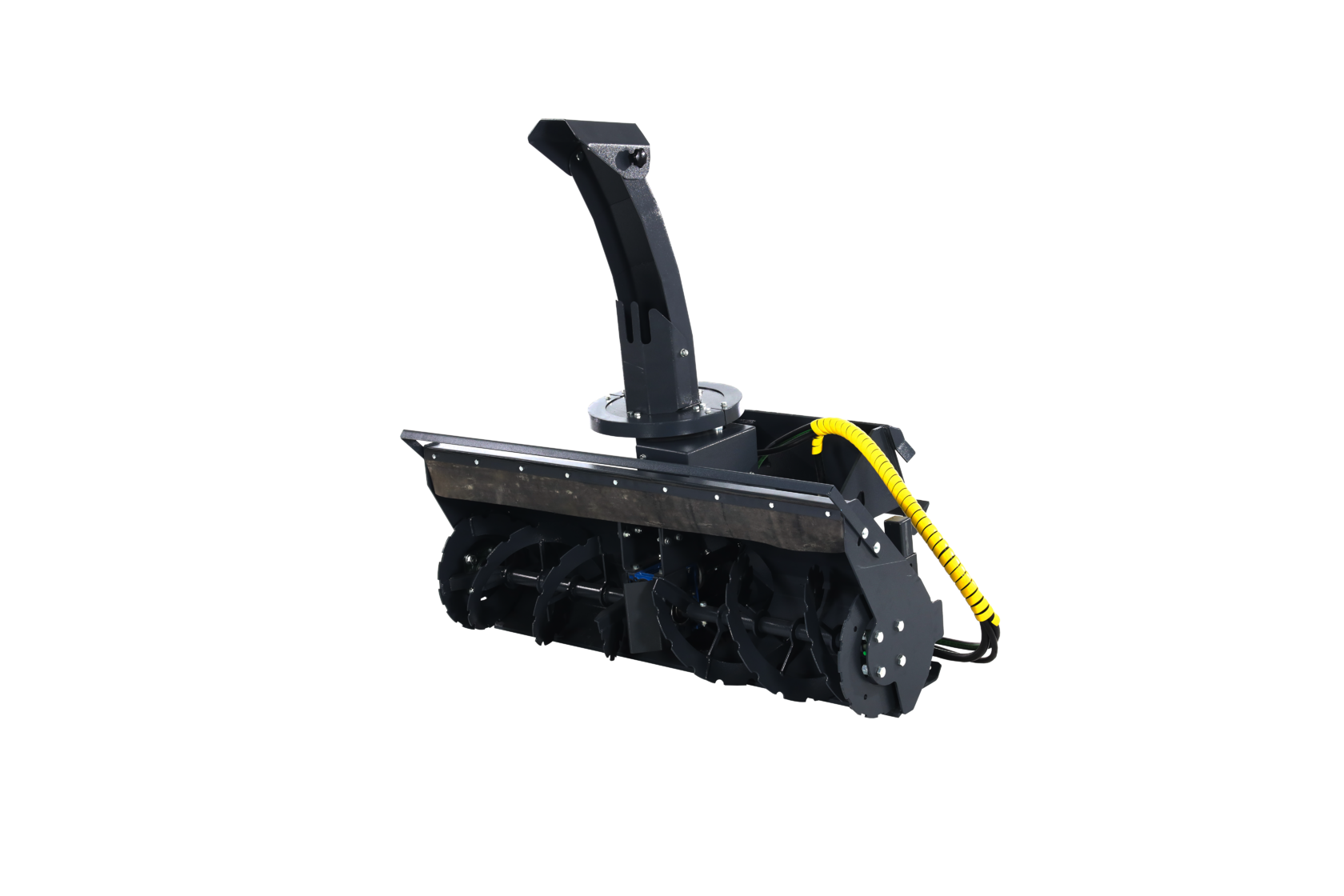 Уборка снега снегоротором